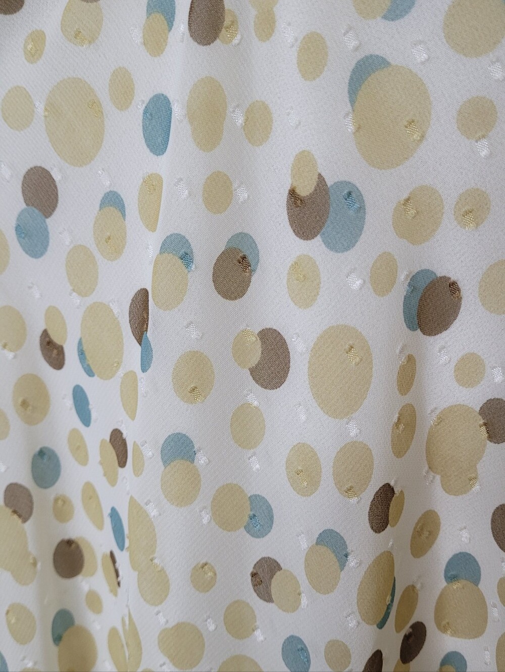 Adrianna Papell Polka Dot Chiffon Dress Size 12 - Picture 4 of 9